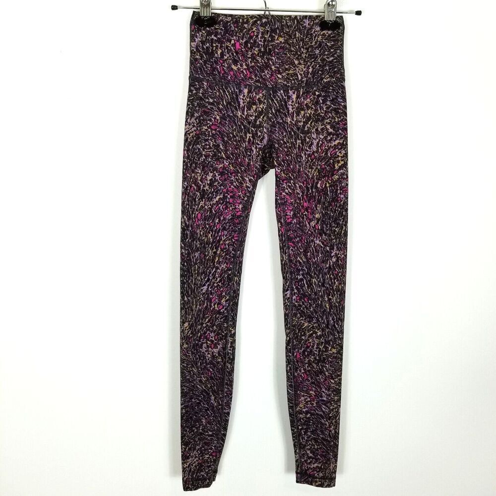 Lululemon Wunder Train High-Rise Tight Legging 28" Topography Multi Size 4